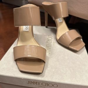 **Brand New Jimmy Choo Hira 85 in Ballet Pink